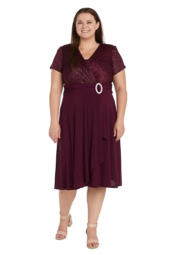 Image of R&M Richards Women's Opulent Flow Evening Dress