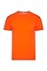 Mukua Unisex Derby, Camiseta Poliéster Tacto Algodón Unterhemd, Orange (fluor orange), M