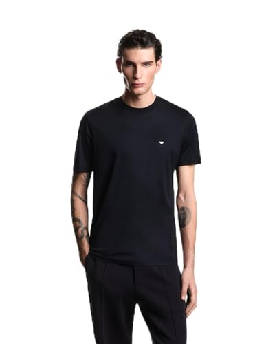 T-shirt bleu Emporio Armani EM004592AF13747 ne se déforme pas au lavage