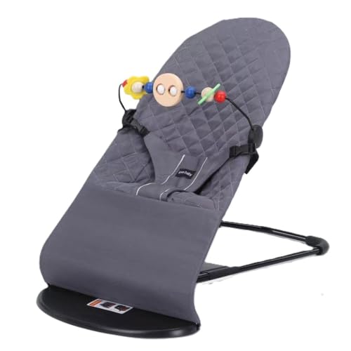 MOPPETS Dream-On Infant Natural Swing Bouncer | Compact, Foldable...