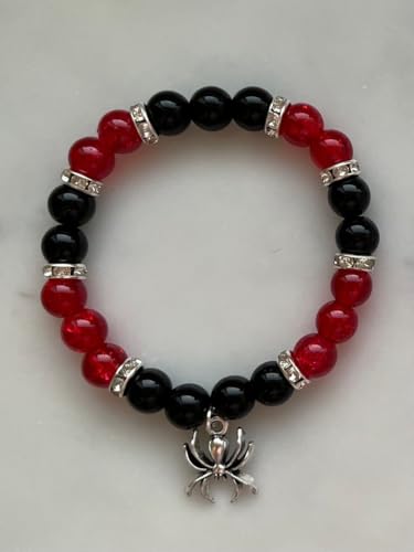 Image of Spiderman Kitty Magnetic Friendship Bracelets, Couple's Bracelets, Valentine's Day Gifts for BFF, BF, GF, Women, Men, Girls, Kids