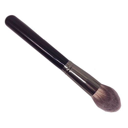 Foundation Brush for Face Makeup by Aguder- Perfect For Blending Liquid, Cream or Flawless Powder Cosmetics - Buffing, Stippling, Concealer - Premium Quality Nylon Dense Bristles!