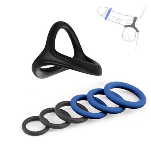 Men's Game Ring Set, Exercise Training Accessories, 7-Piece-H6CA (7 PCS, 02)