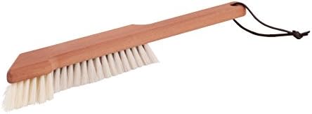 REDECKER Hard And Soft Side Vegetable Brush - Beechwood Handle - 2 Different Bristle Strengths For Cleaning Delicate Or Tough-Skinned Vegetables, 5-1/4 Inches - Vegetable Scrubber, Made In Germany