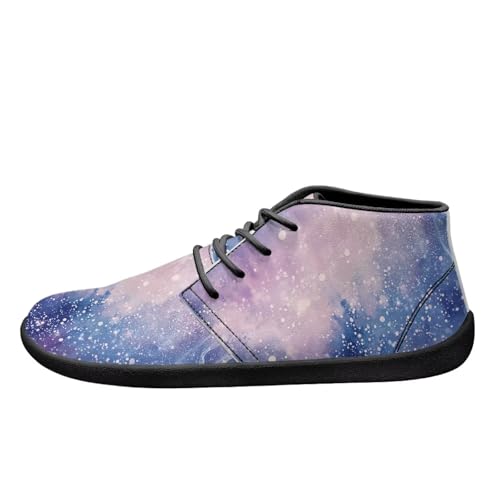 Howilath Galactic Starry Sky Barefoot Running Shoes for Men Low Zero Drop Sneaker Anti-Skid Casual Minimalist Shoes2