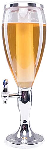 Spillatore Birra, Dispenser di Birra Dispenser di Birra alla Spina Kegerator Perfetto for Feste E Giornate di Gioco for Feste (Color : Silver, Size : 1.5L)