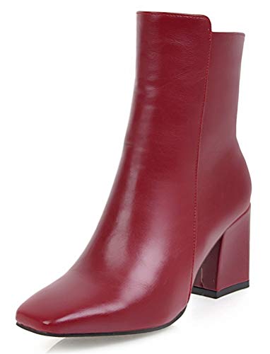 Bottines Chelsea à talons hauts bloc pour femmes chaussures élégantes et confortables