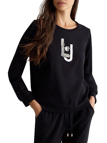 Liu Jo Sudadera Negro TF4146FS090, Negro , S