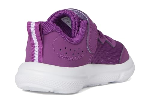 Under Armour Girls' Infant Assert 10 Alternate Closure, (514) Andromeda Purple/White/White, 5, US by Under Armour - Image 5