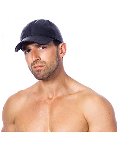 Gorra negra ajustable Bondage Play de 100 gr para noches temáticas 2