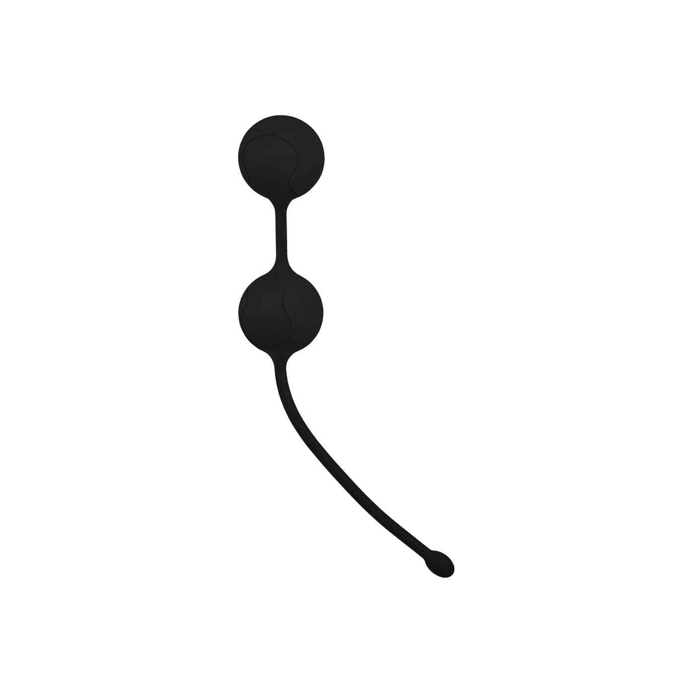 Eis - Palline vaginali "Heavy Metal" in silicone, anima in metallo, silicone delicato sulla pelle, diametro 3 cm, 154 g