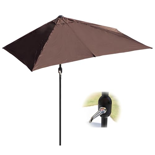 Parasol de balcon mural imperméable et protecteur contre les UV