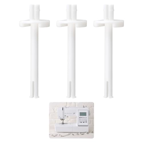 Broches De Bobine pour Machine à Coudre, 3 Pièces Broches De Bobine Remplacement, Porte Bobine Machine à Coudre pour Toyota Machines à Coudre Domestiques Multifonctionnelles, 141000516