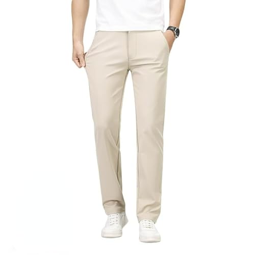 Caracomfy Mens Pants, GlideActive - Men's Active Khaki Pants with Expandable Waistband, Stretch Caracomfy Pant