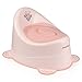 BABYLON Vasino per bambini con coperchio Snail anti scivolo Vasino per bambini wc, colore: rosa