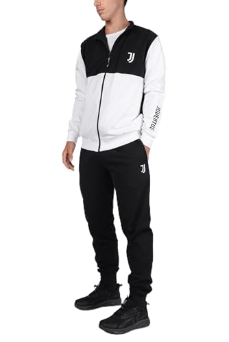 Juventus, Tuta da Casa, Tuta Homewear in Cotone Garzato, per