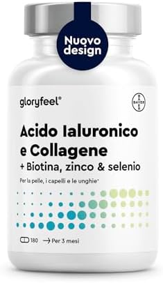 Collagene Marino + Acido Ialuronico 180 Capsule
