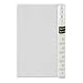Spiral Bound Photo Album 300 Bi-Directional Memo Pockets Hold 4x6 Photos, White