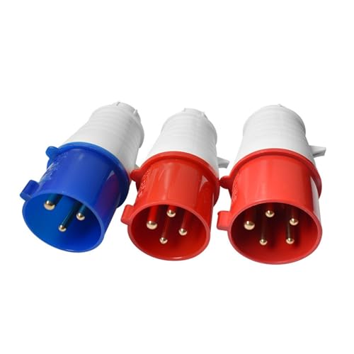 Conector de aviación 3-pin 4-pin 5-pin 16A/32A resistente IP44 miniatura 1