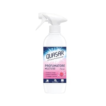 QUASAR PULITO STELLARE Profumatore Multiuso Floral Spray - formato da 500 ml