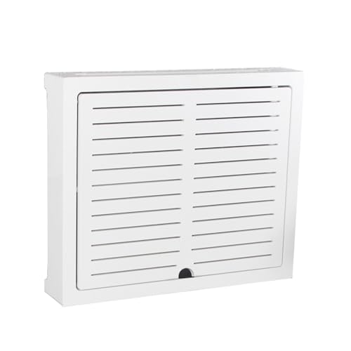 Simple Wifi Wall Racks Box Internet Router Shelf Cable Wire Wall Plug Board Shelf Wall-Mounted WiFi Router Storage Box Socket Shielding Wire Finishing Wire Box,