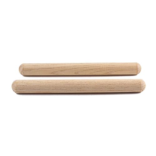 1 Par de Baquetas de Madera para Instrumentos de Percusión, Juego Musical de Palillos Rítmicos para Tambores miniatura 4