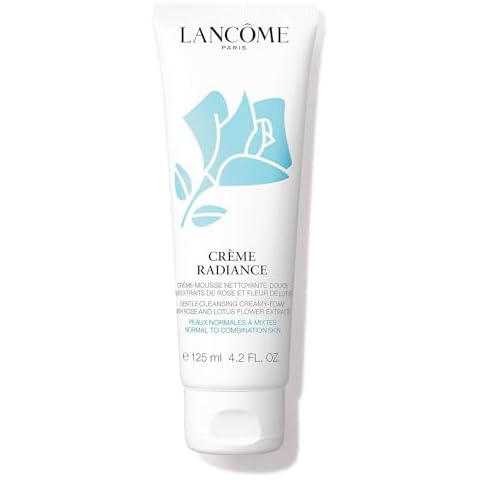 Lancôme​ Créme Radiance Cream-to-Foam Face Cleanser - Gently Cleanses Skin & Removes Makeup - With Rose & Lotus Flower Extract - 4.2 Fl Oz Cover