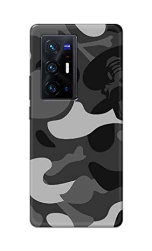 Image of Printed Hard Back Cover Case for Vivo X70 Pro Plus | Vivo X70 Pro+ Back Cover (Army Pattern) -702