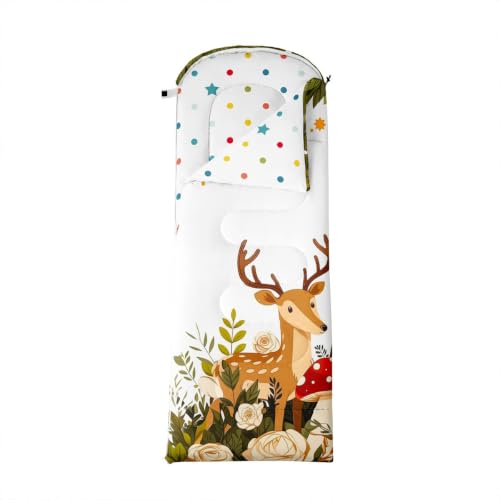Bolsa de Dormir Feelyou Unicorn para Niños y Niñas 3 Estaciones miniatura 4