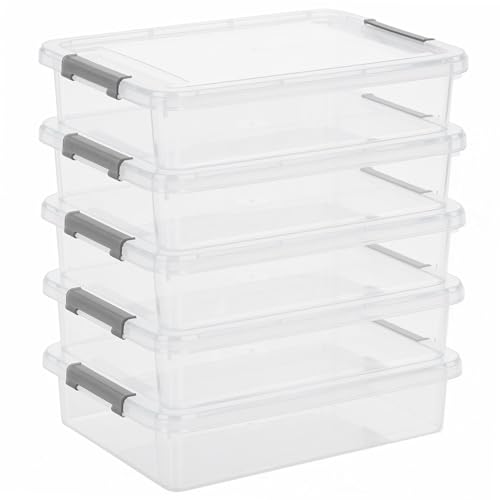 Image of Citylife Plastic Storage Bins with divider 2PC