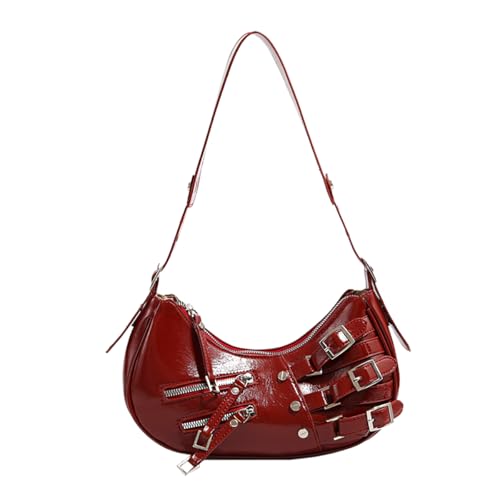 Sunwel Fashion Y2k Under the Arm Purse Goth Shoulder Bag Aesthetic Grunge Bag for Women