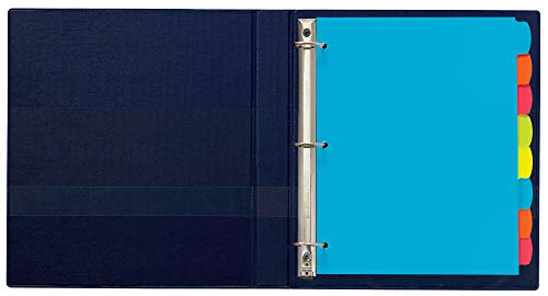 Image of Avery Write & Erase Plastic Dividers, 8-Tab, Multicolor, 24 Sets