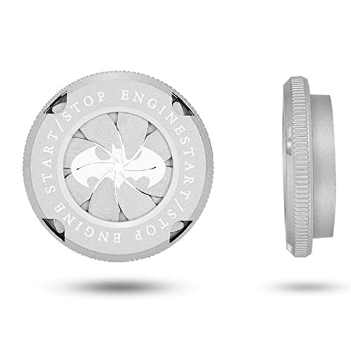 Tampa do botão de partida do carro | Tampa do botão de ignição do carro rotativo | Anel de tampa de