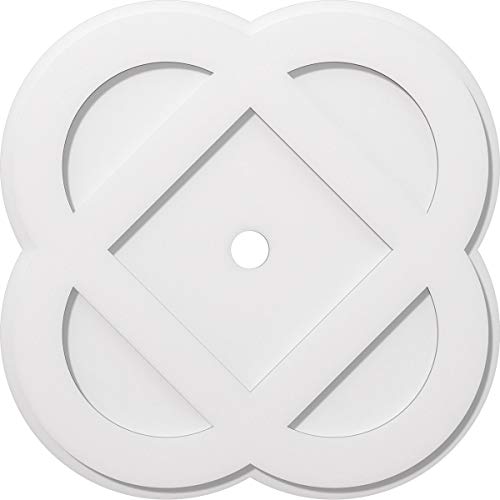 Ekena Millwork CMP26CE-02000 Charlotte Architectural Grade PVC Contemporary Urethane Ceiling Medallions 26"OD x 2"ID x 10 1/4"C x 1"P