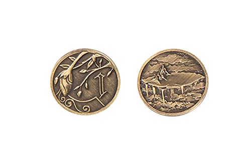 Fantasy Coins Île flottante 1 valeur pour animer vos soirées jeux de rôle