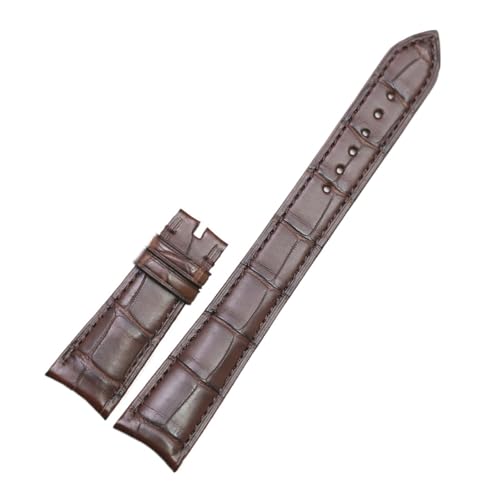 Bracelet crocodile 20mm pour Rolex Cellini 50535 : ajustement Arc parfait