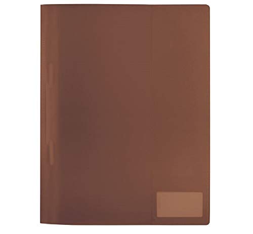 Preisvergleich Produktbild Herma Schnellhefter A4 Braun Transluzent PP 3St. (19496)