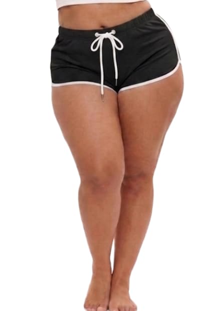 eha Womens Shorts Cotton High Waist Casual Summer Shorts for Women Stretchable Lycra Sports Gym Running Workout Yoga|Biker Shorts Cycling Shorts Comfortable Casual Wear-picture-22