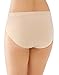 Bali Women's 3 Pack Comfort Revolution Brief Panty, White/Nude/Light Beige, 6/7'