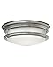 Hinkley Hadley Collection 12" Interior Ceiling Flush Mount, Brushed Bronze w/Clear Glass