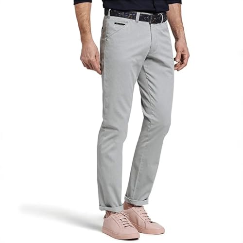 Chino homme Meyer gris confortable pour silhouette élégante en 44