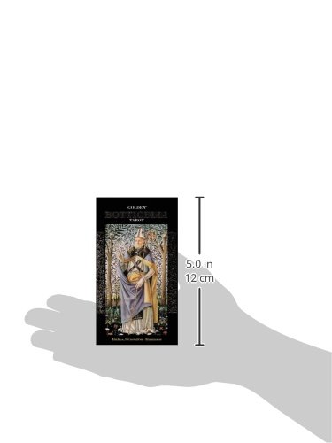 Golden Botticelli Tarot (English, Spanish, French, German and Italian Edition) - Image 3