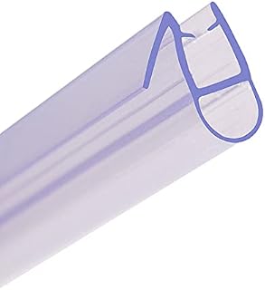 HNNHOME Bath Shower Screen Door Seal Strip for 4-6mm Glass Up to 7mm Gap