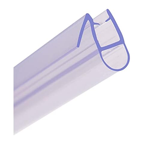 HNNHOME Bath Shower Screen Door Seal Strip for 4-6mm Glass Up to 7mm Gap Cover