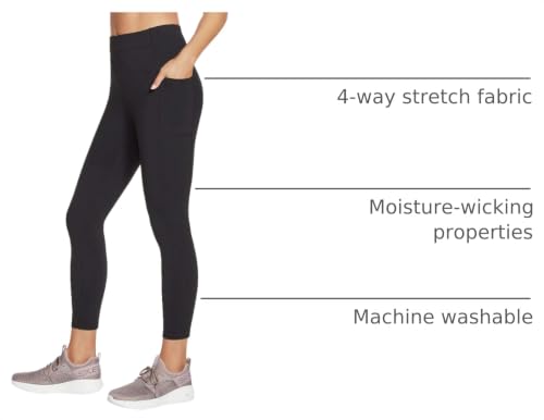 Image of Skechers Women's Go Walk High Waisted 7 /8 Legging