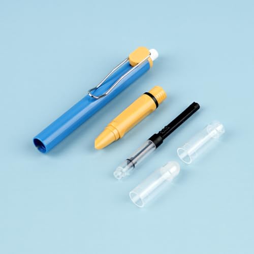 Gullor 5 Pieces Retractable Fountain Pen, Refillable with Ink Converter, Extra Fine Nib 0.38mm by Gullor - Image 4