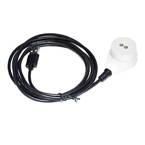 USB to Optical Interface IRDA Near Infrared IR Mag/netic Adapter Transparent Transmission Cable Fit Fit Compatible Meter READIING(1.5M)