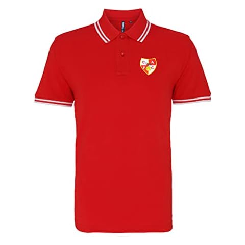 Charlton 1940s Retro Football Iconic Polo Embroidered Logo Cover