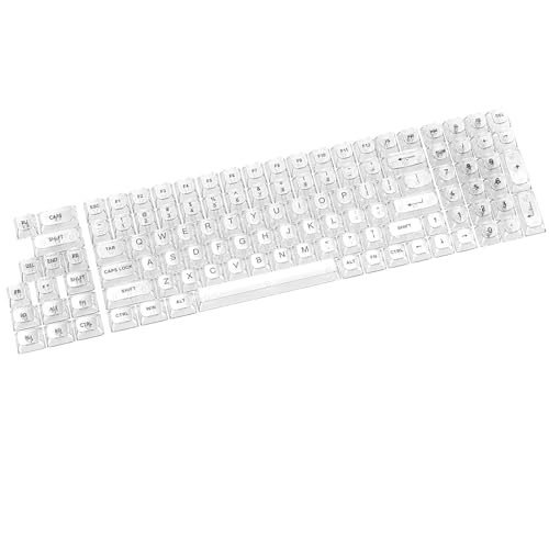Capuchons de touches transparents clavier mécanique 115 touches interchangeables