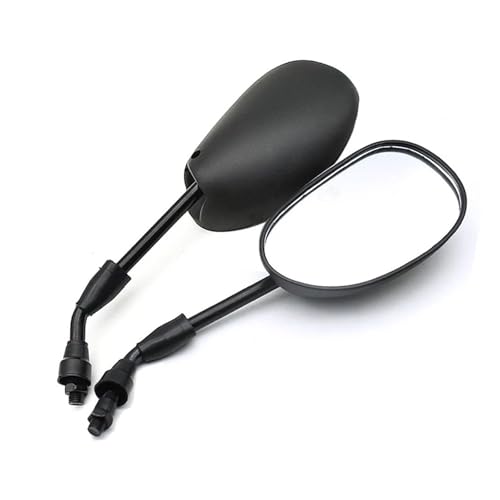 Rétroviseur Guidon Moto Anti-Vibration 10mm pour une Vision Claire en Quad